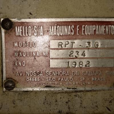 01 (uma) Máquina Retífica plana – Guarulhos – SP