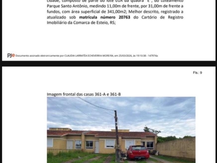 Foto ilustrativa 1 - 18 casas em Esteio com 43,48m2 cada construidas