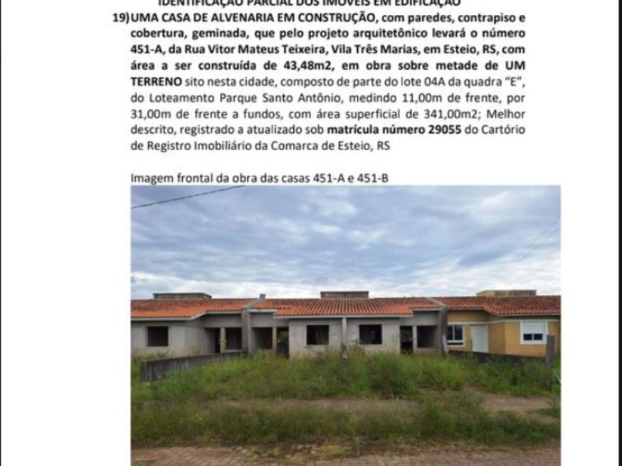 Foto ilustrativa 4 - 18 casas em Esteio com 43,48m2 cada construidas