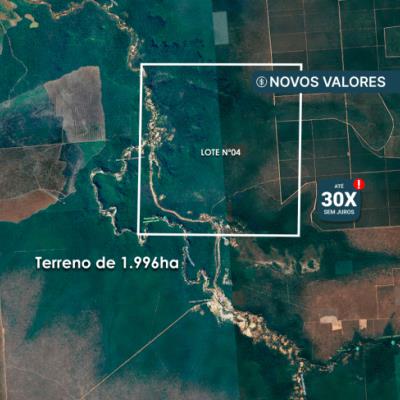 A) Lote nª 04 | Terreno de 1.996ha