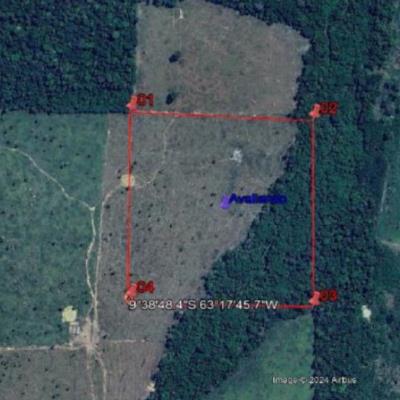 Alto Paraíso/RO | 1 Terreno | Área de 16,9535ha | Lote 84D1 | Gleba 42 | Alto Paraíso/RO
