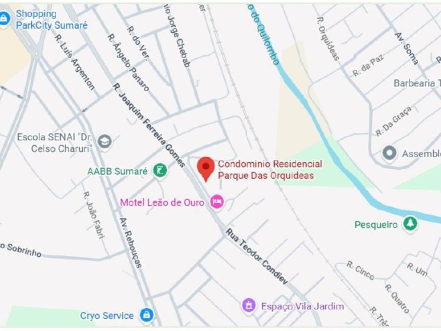 Foto ilustrativa 5 - Apartamento 13, no andar térreo, do Bloco E, Residencial Parque das Orquídeas I, na Estrada Municipal Teodor Cundiev, nº 685, Sumaré/SP, área real privativa 61,78m2, área comum 7,77m2, área real total 69,55m2, com 01 vaga de garagem.