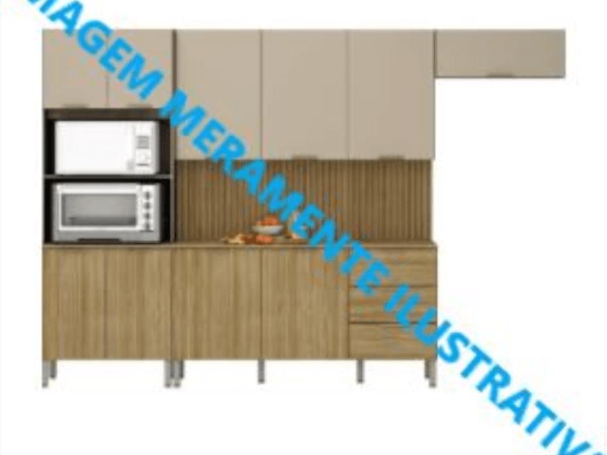 Foto ilustrativa 1 - Armário de cozinha planejado.