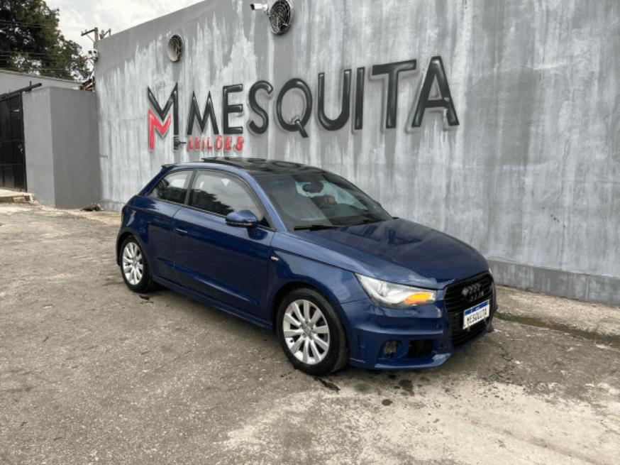 Foto ilustrativa 1 - AUDI A1 1.4 TFSI AT BLINDADA 2013 – AZUL – GASOLINA