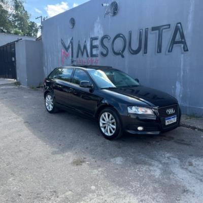 AUDI A3 SPORTBACK 2.0 TFSI S-TRONIC AUT 2010 – PRETA – GASOLINA