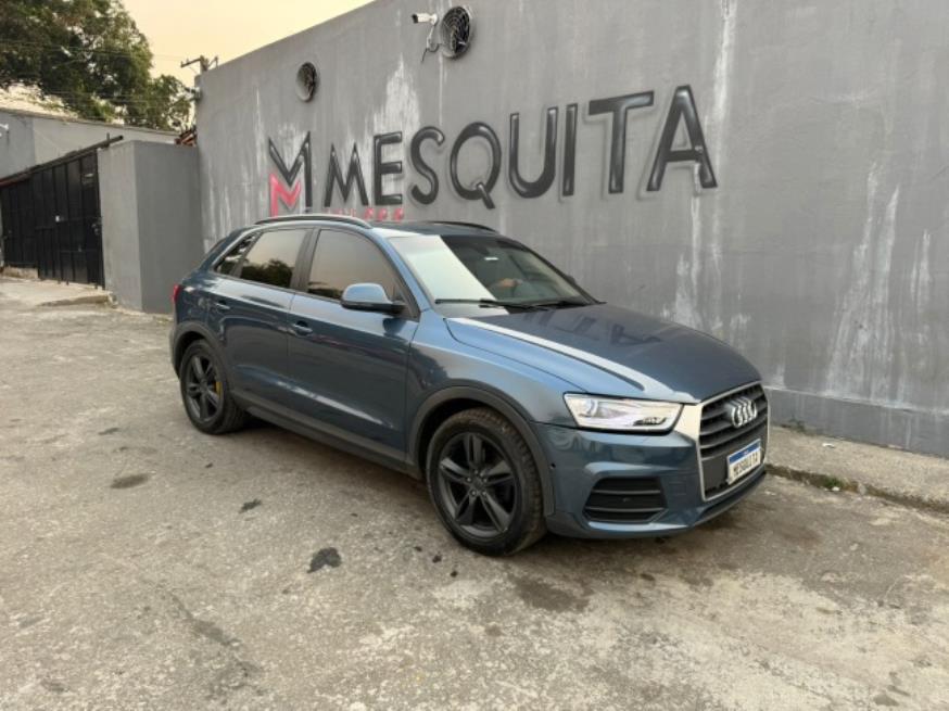 Foto ilustrativa 1 - AUDI Q3 1.4 TFSI 2017 BLINDADO – AZUL – GASOLINA