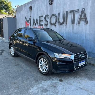 AUDI Q3 1.4 TFSI FLEX S-TRONIC 2017 – PRETA – GASOLINA