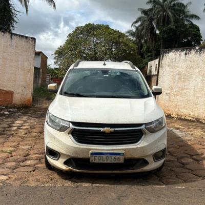 AUTOMOVEL, CHEV/SPIN 1.8L AT PREMIER, BRANCA, 2022/2023, ALCOOL/GASOLINA, CHASSI: 9BGJP7520PB185456, RENAVAM: 01329339581, NO ESTADO EM QUE SE ENCONTRA.
