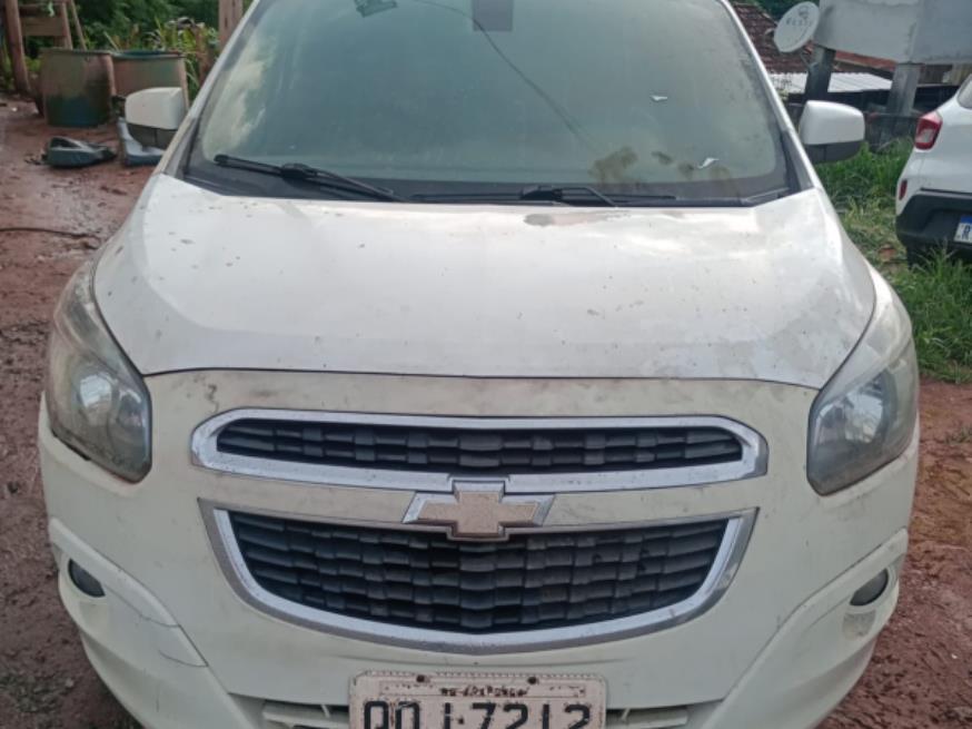 Foto ilustrativa 1 - AUTOMOVEL CHEV/SPIN 1.8L MT LTZ, ALCOOL/GASOLINA, BRANCA, 2018/2018, CHASSI: 9BGJC7520JB233342, RENAVAM: 01153331907, NO ESTADO EM QUE SE ENCONTRA.