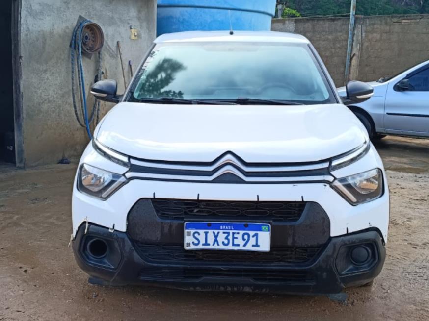 Foto ilustrativa 1 - AUTOMOVEL, CITROEN/C3 LIVE 1.0, BRANCA, 2023/2024, ALCOOL/GASOLINA, CHASSI: 935CEFC2CRB518037, RENAVAM: 01358903660, NO ESTADO EM QUE SE ENCONTRA.