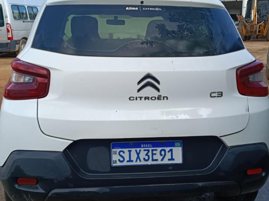 Foto ilustrativa 4 - AUTOMOVEL, CITROEN/C3 LIVE 1.0, BRANCA, 2023/2024, ALCOOL/GASOLINA, CHASSI: 935CEFC2CRB518037, RENAVAM: 01358903660, NO ESTADO EM QUE SE ENCONTRA.