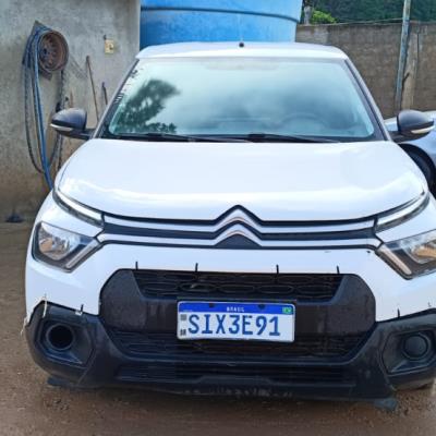 AUTOMOVEL, CITROEN/C3 LIVE 1.0, BRANCA, 2023/2024, ALCOOL/GASOLINA, CHASSI:  935CEFC2CRB518037, RENAVAM: 01358903660, NO ESTADO EM QUE SE ENCONTRA.