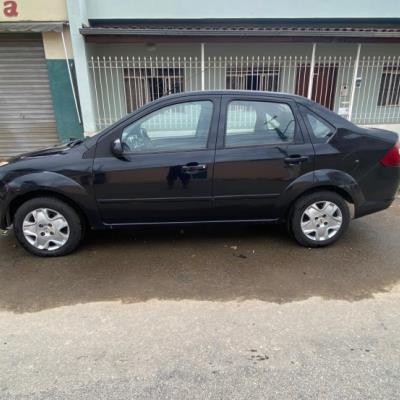 AUTOMOVEL FORD/FIESTA SEDAN FLEX, ALCOOL/GASOLINA, PRETA, 2008/2008, NO ESTADO EM QUE SE ENCONTRA.