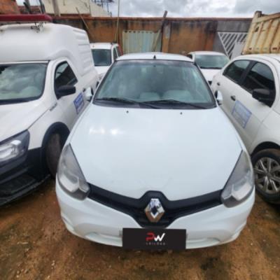 AUTOMOVEL I/RENAULT CLIO EXP1016VH, ALCOOL/GASOLINA, BRANCA, 2016/2016, CHASSI: …07956, NO ESTADO EM QUE SE ENCONTRA.