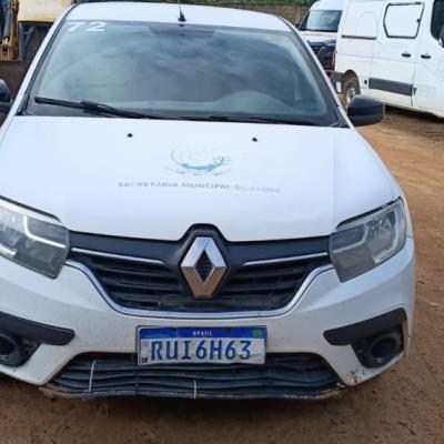 AUTOMOVEL, RENAULT/LOGAN ZEN10MT, BRANCA, 2021/2022, ALCOOL/GASOLINA, CHASSI: 93Y4SRZ85NJ166208, RENAVAM: 01296350999, NO ESTADO EM QUE SE ENCONTRA.