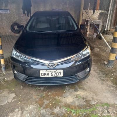 AUTOMOVEL TOYOTA/COROLLA XEI 2.0FLEX, 2017/2018, ALC/GASOL, PRETA, CHASSI: 9BRBD3HE1J0362511, RENAVAM: 01127672840, NO ESTADO EM QUE SE ENCONTRA.