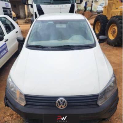 AUTOMOVEL VW/GOL 1.0L MC4, ALCOOL/GASOLINA, BRANCA, 2019/2020, CHASSI: …29039, NO ESTADO EM QUE SE ENCONTRA.