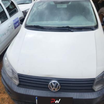 AUTOMOVEL VW/GOL 1.0L MC4, ALCOOL/GASOLINA, BRANCA, 2020/2021, CHASSI: …53828, NO ESTADO EM QUE SE ENCONTRA.