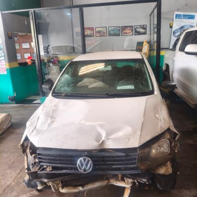 AUTOMOVEL VW/GOL MPI, 2022/2023, ALC/GASOL, BRANCA, CHASSI: 9BWAG45U1PT086811, RENAVAM: 01330845576, NO ESTADO EM QUE SE ENCONTRA.