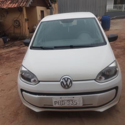 AUTOMOVEL, VW/UP TAKE MA, BRANCA,  2014/2015, ALCOOL/GASOLINA, CHASSI: 9BWAG4128FT530897, RENAVAM: 01011242416, NO ESTADO EM QUE SE ENCONTRA.