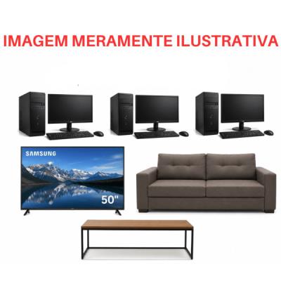 Bens Móveis: 3 Computadores, TV 50″ Samsung, Sofá e Mesa – Carapicuíba – SP