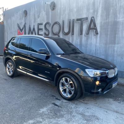 BMW X3 XDRIVE 20I 2015- PRETA – GASOLINA