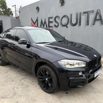 BMW X6 XDRIVE50I M SPORT BI-TURBO 2016 AT – PRETA – GASOLINA