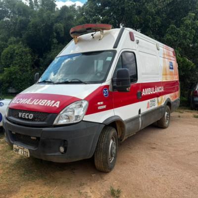 CAMINHAO, IVECO/DAILY AUTOMAR AMB, BRANCA, 2017/2018, DIESEL, RENAVAM: 01131469728, CHASSI: 93ZK42C01J8474230, NO ESTADO EM QUE SE ENCONTRA.