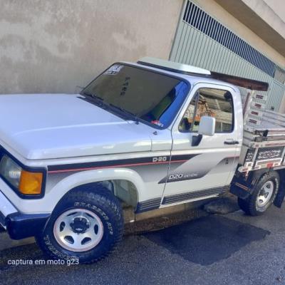 CAMIONETA IMP/GM D20, DIESEL, BRANCA, 1996/1996, NO ESTADO EM QUE SE ENCONTRA.