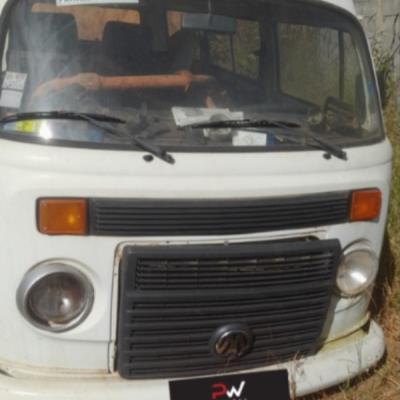 CAMIONETA VW/KOMBI, ALCOOL/GASOLINA, BRANCA, 2009/2009,  NO ESTADO EM QUE SE ENCONTRA.