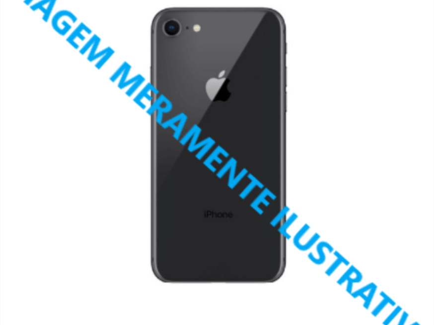 Foto ilustrativa 1 - Celular Apple, cor preta, IMEI 359468084729066.