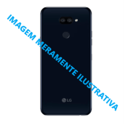 Celular LG K40S, cor preto.