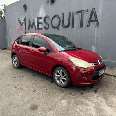 CITROEN C3 90M TENDANCE 2014 – VERMELHA – FLEX