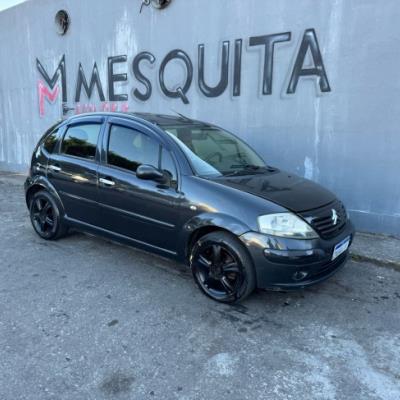 CITROEN C3 GLX 1.4 2007 – CINZA – FLEX