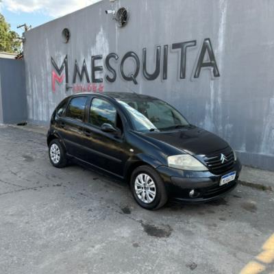 CITROEN C3 GLX 1.4 2008 – PRETA – FLEX