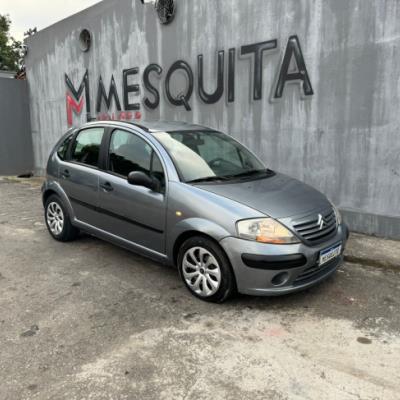 CITROEN C3 GLX  2005 – CINZA – FLEX