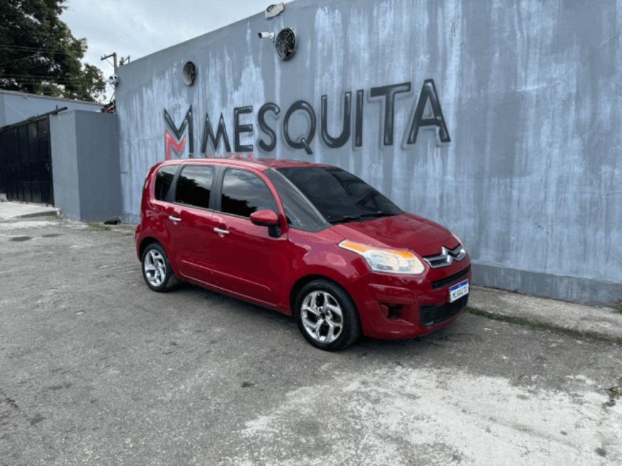 Foto ilustrativa 1 - CITROEN C3 PICASSO GLX  2013 – VERMELHO – FLEX
