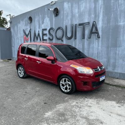 CITROEN C3 PICASSO GLX  2013 – VERMELHO – FLEX