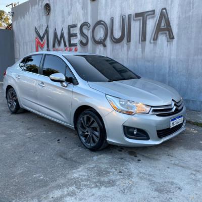 CITROEN C4 LOUNGE TENDANCE 2.0 AT 2015 – PRATA – FLEX