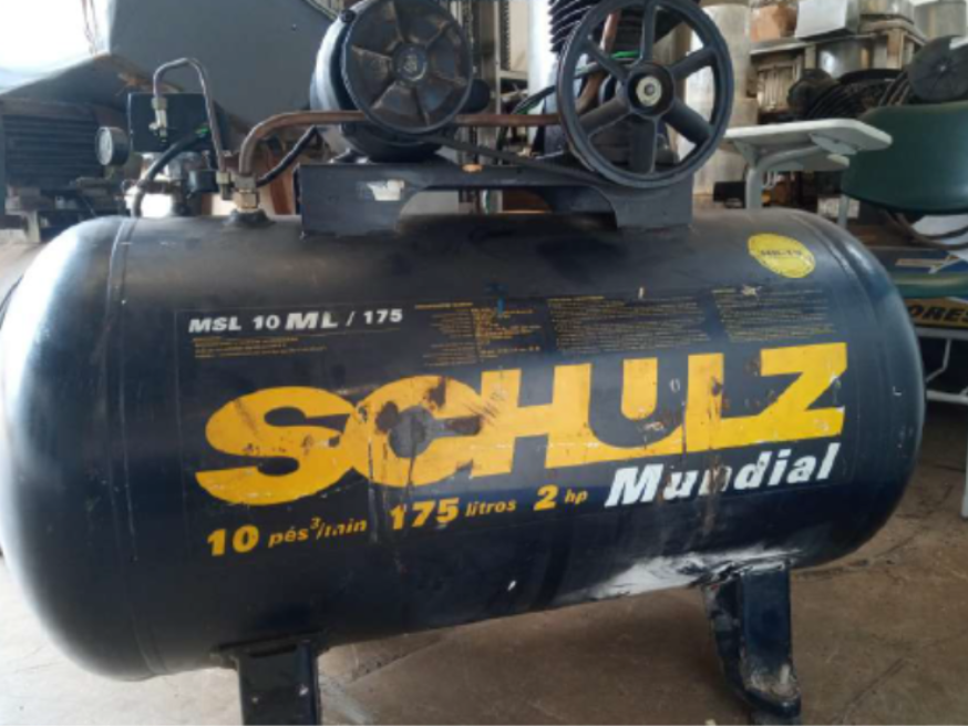 Foto ilustrativa 1 - COMPRESSOR DE AR SCHULZ 175 LITROS