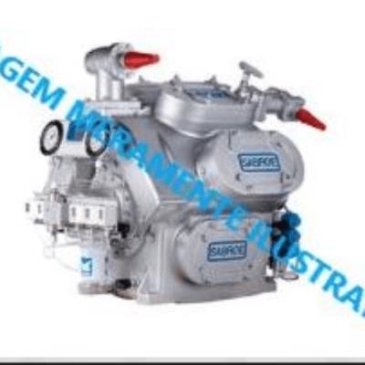 Compressor refrigeração amônia elétrico, Sabroe
