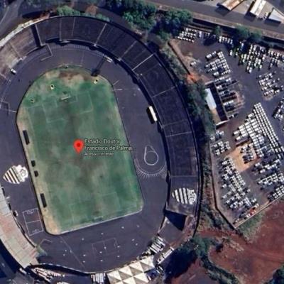 Estádio de Futebol – Dr. Francisco de Palma Travassos com 35.000,00 m2