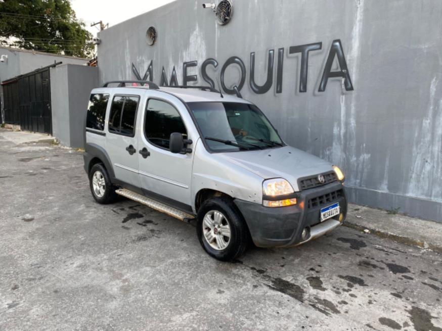 Foto ilustrativa 1 - FIAT DOBLO ADV 1.8 2009 – PRATA – FLEX/GNV