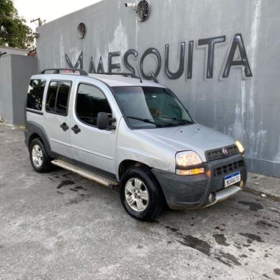 FIAT DOBLO ADV 1.8 2009 – PRATA – FLEX/GNV