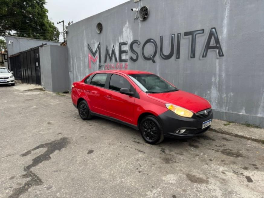 Foto ilustrativa 1 - FIAT GRAND SIENA ATTRACTIVE 2014 – VERMELHO – FLEX