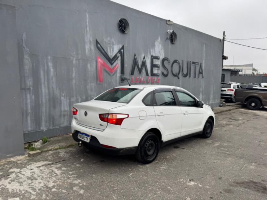 Foto ilustrativa 4 - FIAT GRAND SIENA TETRAFUEL 2014 – BRANCO – FLEX/GNV