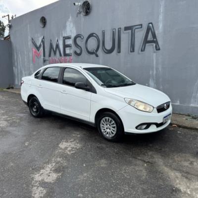 FIAT GRAND SIENA TETRAFUEL 2014 – BRANCO – FLEX/GNV