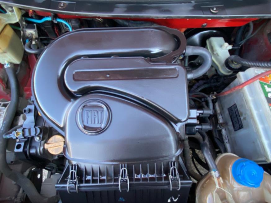 Foto ilustrativa 151 - FIAT PALIO ATTRACTIVE – 2013 – VERMELHO – FLEX/GNV