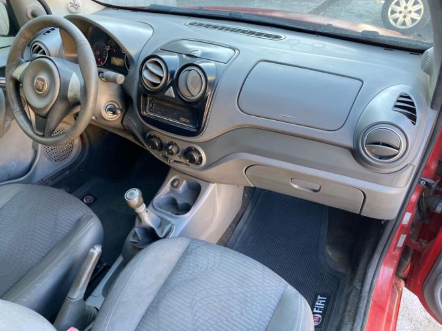 Foto ilustrativa 3 - FIAT PALIO ATTRACTIVE – 2013 – VERMELHO – FLEX/GNV