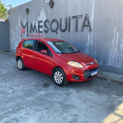 FIAT PALIO ATTRACTIVE – 2013 – VERMELHO – FLEX/GNV